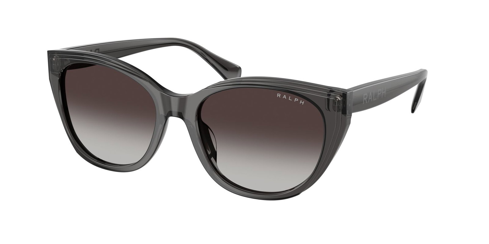 Das Bild zeigt die Ralph Sonnenbrille RA5324U 55368G leicht seitlich.